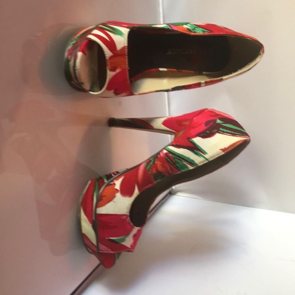 Fancy Open Toe Platforms